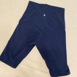 Lululemon Super High Rise Align Short 10” - True Navy